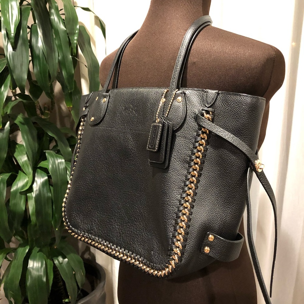 Authentic Coach Leather Tote